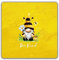 Shopagift Bee Kind 2 Pack Coasters Garden Gonk Gnome Bumblebee Gift - 9cm x 9cm