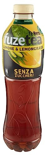 Fuzetea Té Nero al Gusto Limone e Lemongrass Senza Zuccheri 1,25L - Drink Summer 2023
