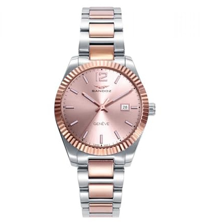 Sandoz Reloj Acero IP Rosa Brazalete Sra Sa