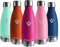 Vikaster Botella agua, 350ml Botella agua acero inoxidable, Mantener 12H Caliente/24 Frío, Termo Sin BPA, Botella termica Niños, Adultos, Deporte, Oficina, Exteriores