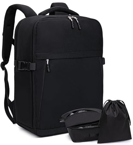 Sac à Dos Voyage Avion Bagages Valise Cabine 45x36x20 pour Easyjet Sac Cabine avec Organiseurs de Bagage, avec Compartiment pour Ordinateur