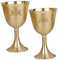 Mikinona Lot De 2 Coupes Sacrées En Cuivre Décoration Bouddhiste Texture Lisse Pour Les Rituels Des Collectionneurs