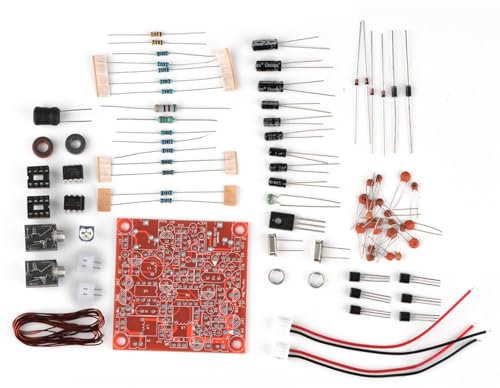 Unsoldered Circuit board, Shortwave Radio Transmitter Receive Assembled, Shortwave Transmitter Receiver Radio Kit for Replacement