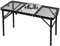 Pruojhw Klapptisch, Klapptisch - Höhenverstellbarer Esstisch | Grilltisch, tragbarer Campingtisch mit Tasche, Leichter Outdoor-Tisch für Camping, Picknick, Grillen