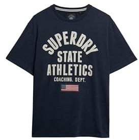 Superdry Herren Vintage Athletic Essential Grafik-T-Shirt