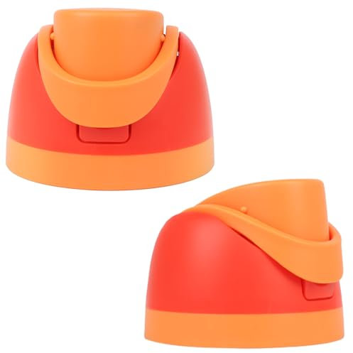 Replacement Lid for Owala Freesip, 2 PCS One Button Water Bottle Top Replacement Cap Compatible with Owala 16oz 24oz 32oz 40oz, BPA-Free, No Water Leakage Replacement Accessories for Owala,Red