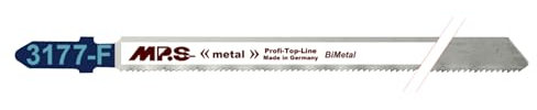 2 Lames scie Sauteuse bois multi Dents fraisées avoyées 230/250Mm - 1.2mm