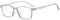 Suertree Blaulichtfilter Distanz Brille Leichte Kurzsichtige Brille Mode Myopia Brillen für Damen Herren Grau -1.5 Dioptrien