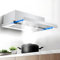 DHMYYXGS Campana Extractora 70cm | Campana Telescópica Extractora | Campana Extractora Contacto Ventana | Modo Recirculación Y Extracción Aire | Caudal Aire 18m³/Min | Luz LED Bajo Coste,60cm