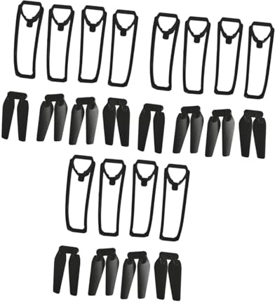 Pièces de rechange pour hélices, portables, légères, haute dureté, professionnelles, avec protections d'hélice, accessoires pour drones E88Pro E88, 3 jeux