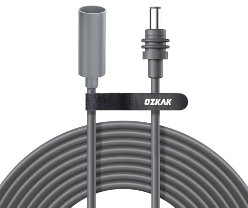 Cavo di Prolunga Starlink Mini Impermeabile DC5521 Maschio a Femmina, Cavo di Alimentazione Starlink Mini 18AWG, Prolunga IP67 per Installazioni Esterno RV, 10M