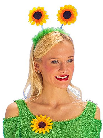 Haarreif Sonnenblume, Kostümzubehör, sommerliches Detail, Haarschmuck, toller Kombiartikel