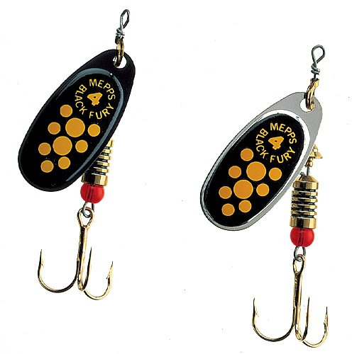 Mepps Spinner Black Fury silber Gr.2