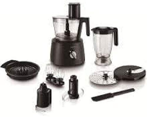 Philips Domestic Appliances HR 7776/90 Küchenmaschine, Schwarz