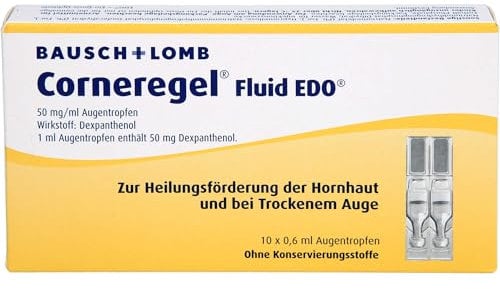 CORNEREGEL Fluid EDO Augentropfen 10X0.6 ml