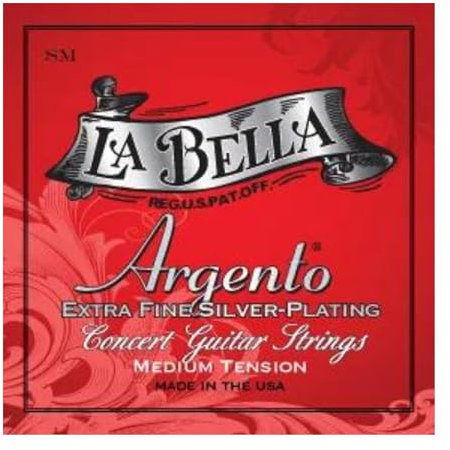 Labella ASPMT Jeu de Cordes pour Guitare Classique Medium Tension