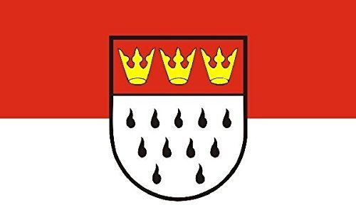 U24 Fahne Flagge Köln Bootsflagge Premiumqualität 20 x 30 cm