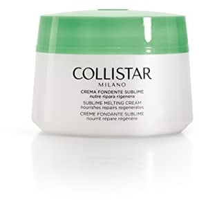 Collistar erhabene Schmelzcreme, nährende und feuchtigkeitsspendende Körpercreme, repariert und regeneriert die Haut, optimal für sehr trockene Haut, mit Mango- und Sheabutter, 400 ml, Arganöl
