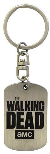 The Walking Dead Keychain Dog Tag Logo