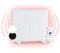 oneConcept Stufa Elettrica Basso Consumo, Termosifone Elettrico Silenzioso da 600W da Muro, Radiatore ad Olio Indipendente e Portatile Smart, Termosifone ad Olio con Touch Control e Termostato