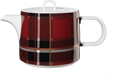 ASA Tartan Teekanne Rot 1,25 L