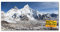 Tulup Leinwandbild - Wandkunst - Drucke auf Leinwand - Leinwanddruck -100x50 cm - Landschaften - Weiß - Mount Everest