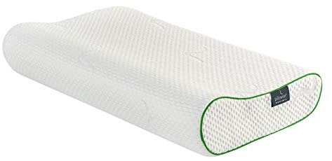 Pillowise Nackenstützkissen, Füllung mit 100% Memory Schaum, Tencel Bezug, waschbar Farbe Grün