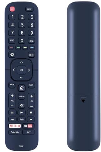 Suitable for Hisense Smart TV EN2D27 Remote Control, Compatible With LTDN65K720WTSEU LTDN65XT910XWTSEU3D LTDN40K321UWTSEU LTDN50K321 LTDN50K321UWTSEU