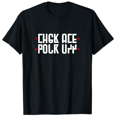 Versteckte Nachricht (Fuck Off). T-Shirt