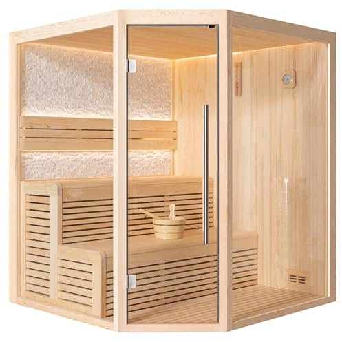 AWT AQART WATER TECHNOLOGY KOS Sauna 1811A Pinienholz/180x180/ohne Ofen