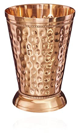 NKlaus 155g Kupferbecher reines Kupfer (100%) Trinkbecher Kelch Moscow Mule 350ml 11263