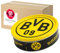 Pere's Candy Bundle für Fanartikel BVB Borussia Dortmund Butter Cookies/Kekse BVB Süßigkeiten 1er Pack(340g) + Pere's Candy Notepad DIN A7-25 Blatt