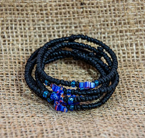 Handgefertigtes Gebetsseil, Komboskini-Armband 52 Knoten mit Kreuz, griechisch-orthodoxes Armband Chotki Brojanica gesegnet vom Berg Athos, religiöses Geschenk