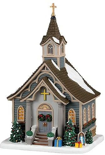 Lemax 35066 Caddington Village Lighted Building: Small Town Church