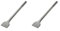 Silverline 783112 SDS Max Chisel 50 x 300 mm, Grey (Pack of 2)