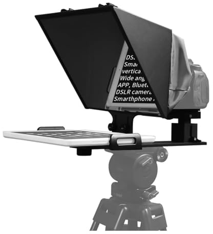 Feelworld TP13A Weitwinkel-Teleprompter unterstützt Smartphones bis zu 27,9 cm (11 Zoll)