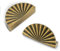 Yagman 2 Pack 3 Inch (76mm) Antique Brass Cabinet Pulls Cup Flat Drawer Handles Kitchen Cupboard Pull Bathroom Dresser Sunflower Handle Unique Hardware for Furniture Door Wardrobe Hardware TYH-AB-2