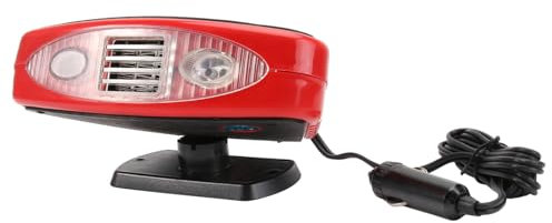 JECOMPRIS 150w Chauffage De Voiture Portable Avec Défroisseur Pratique Et Poignée Pour Dégivrer Rapidement Le Pare-brise Et Éliminer La Buée