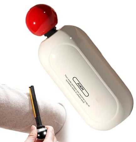 Fusselrolle Wiederverwendbar, Fusselroller Abwaschbar, New Eptchn Handy Roller, Enjoy Sticky Lint Roller, 2 In1 Washable Lint Remover for Clothes, Reusable Lint Roller Cat Hair Remover