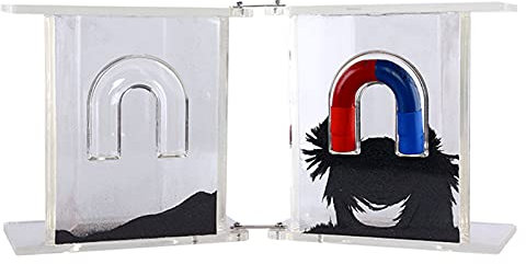 GTHTUHFD Magnetisches Kraftlinienmodell, U-Förmig, Dreidimensionales Modell Zur Demonstration Der Richtung Der Magnetischen Feldlinien, Prinzip Der Magnetischen Linienin,