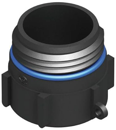 Raccord pour bidon métallique de 200 l avec filetage 56 x 4 mm femelle/sortie 2 pouces femelle filetage hydraulique (BSP) (64 x 5)