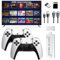 ScriMemo 2025 Upgraded Retro Game Stick Console - Video Game Console with 21,000+ Games, Enhanced Dual 2.4G Wireless Controllers, Plug and Play TV Nostalgia Stick, HDMI Output (53G)