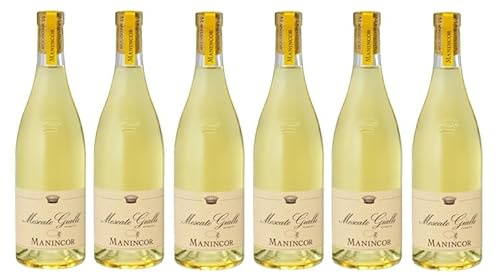 6x 0,75l - 2024er - Manincor - Moscato Giallo - Alto Adige D.O.P. - Südtirol - Italien - Weißwein trocken