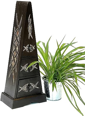 DanDiBo Pyramide - Kommode mit 3 Schubladen Celtic 60 cm