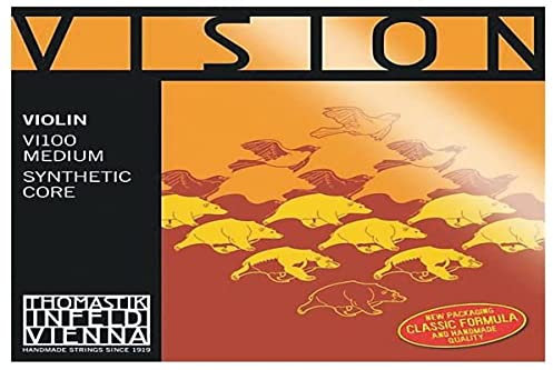 Thomastik Corda per violino 4/4 Vision - corda La nucleo sintetico, rivest. alluminio, pesante