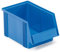 Treston 1930-6 Sichtlagerkästen stapelbar für Industrie Lagersystem, blau 186 x 300 x 156 mm