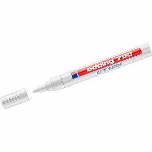 Edding 750 weiß 10pièce (S) Paint Marker – Marker, Malerei (weiß, weiß, 2 mm, 4 mm, 10 Stück (S))