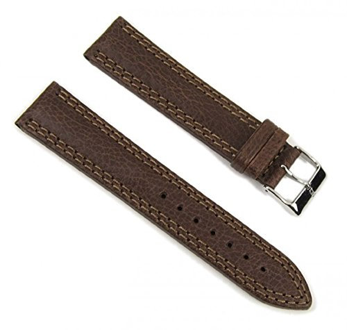 Barington Ersatzband Uhrenarmband Leder Natur-Kalb braun 20mm 802962027