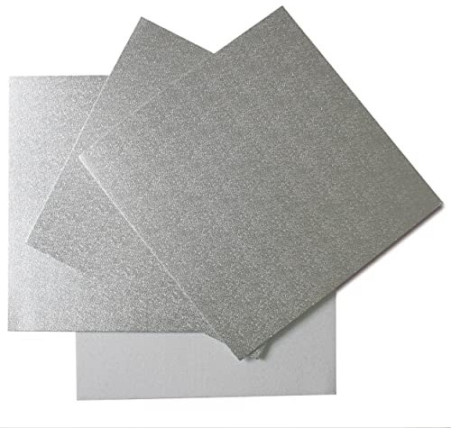 CLIMAPOR Panneau isolant polystyrène pour radiateur - contrecollé avec 1 feuille alu - 0,5 m x 0,5 m x 4 mm - 15 sachets (~ 30 m2)