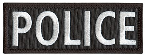 5x2 SWAT Vest Body Armor Tactical Embroidered Nylon Touch Fastener Patch